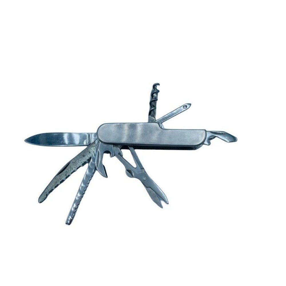 Multi-Tool Stainless Steel Pocket 10 in 1 Pre-Owned Scissor